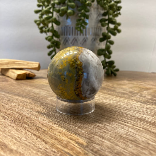 Bumblebee Jasper Sphere (Lg)