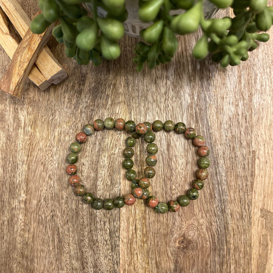 Unakite Bracelet