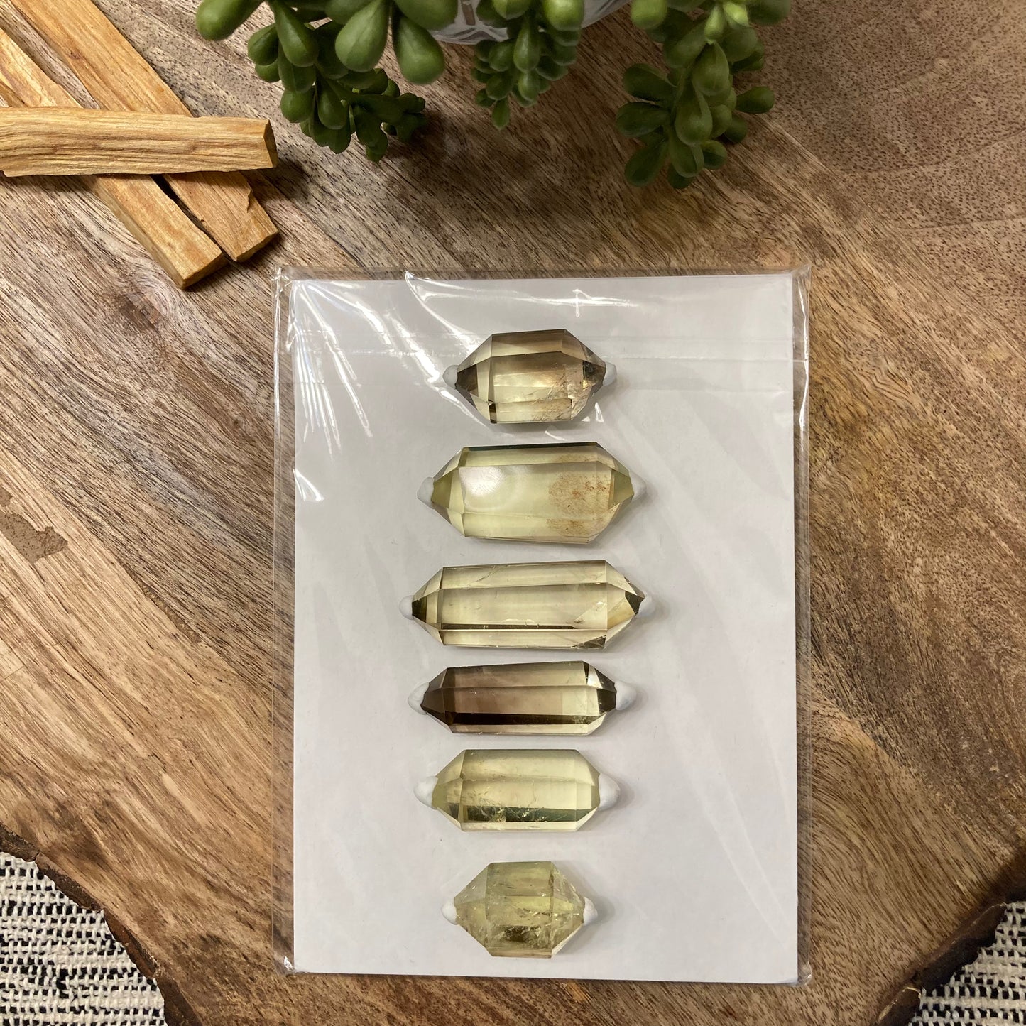Citrine Double Point