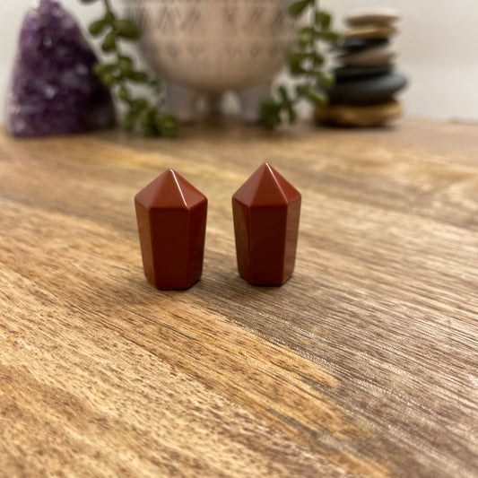 Red Jasper Mini Cupcake Tower