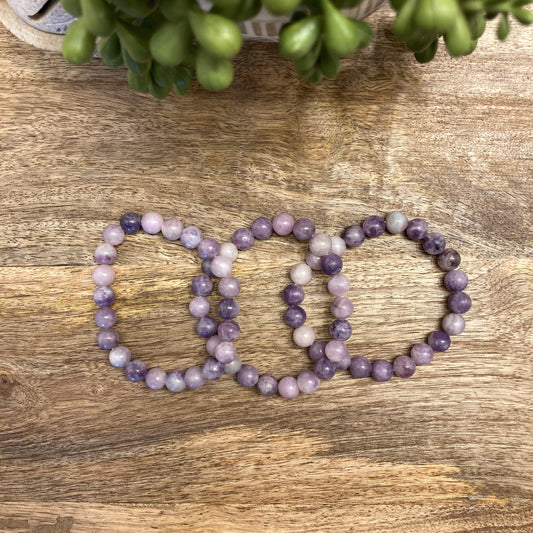 Lepidolite Bracelet - Light