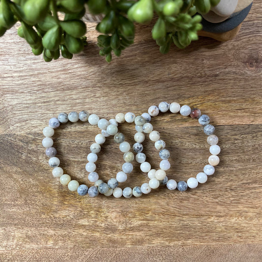 White Opal Bracelet