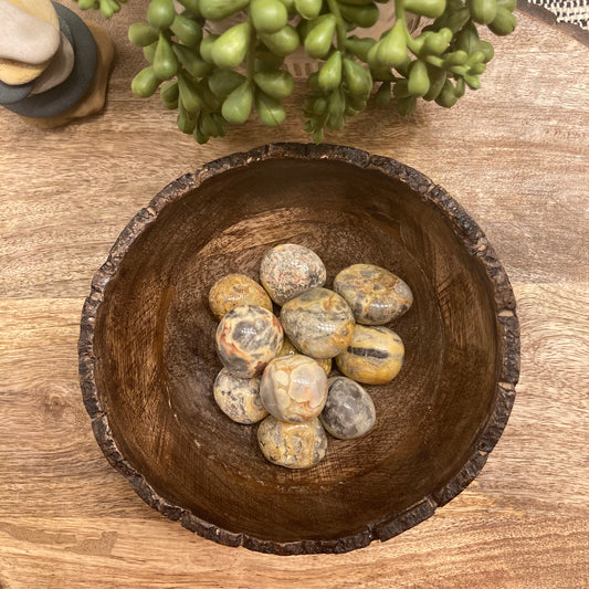 Crazy Lace Agate Tumble