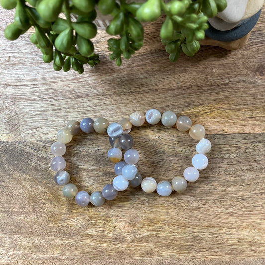 Druzy Agate Bracelet (Lg)