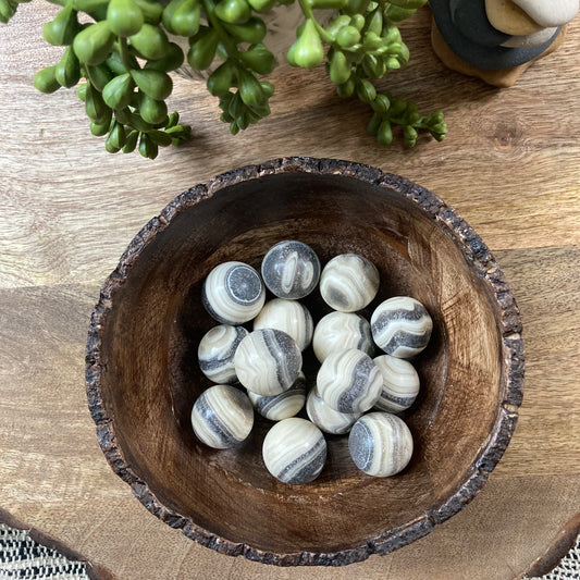 Zebra Calcite Sphere