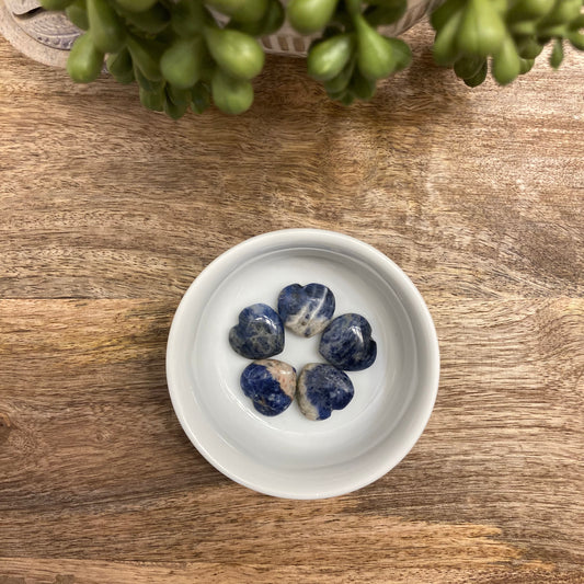 Sodalite Mini Heart Carving