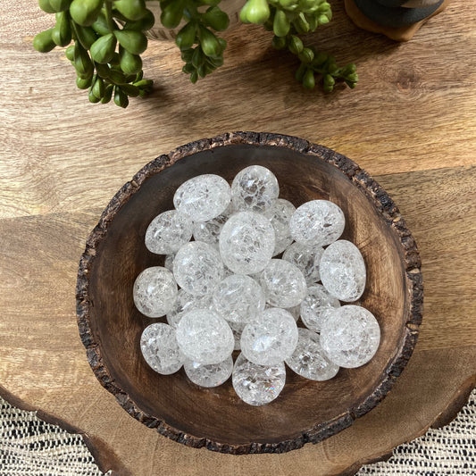 Crackle Quartz Tumble