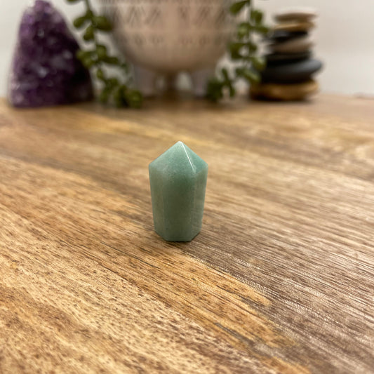 Green Aventurine Mini Cupcake Tower