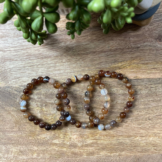 Grey Agate Bracelet