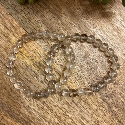 Silver Rutile Bracelet