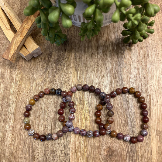 Red Ocean Jasper Bracelet