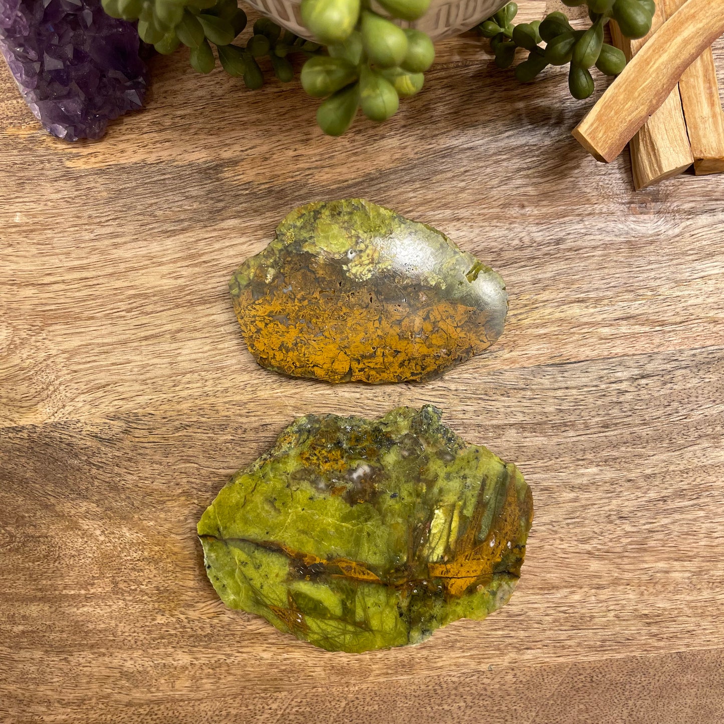 Green Opal Slab